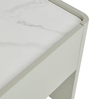 Betty Bedside Table in Dove - Fenton & Fenton