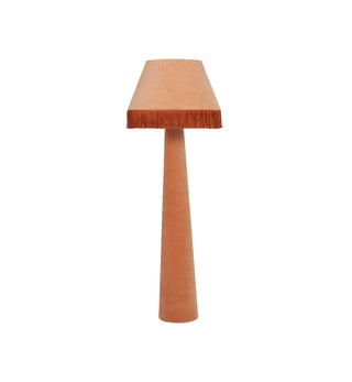 Brady Floor Lamp In Apricot - Fenton & Fenton