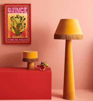 Brady Floor Lamp in Mustard - Fenton & Fenton