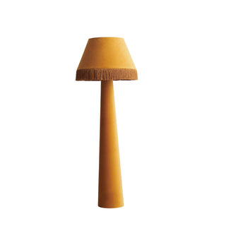 Brady Floor Lamp In Mustard - Fenton & Fenton