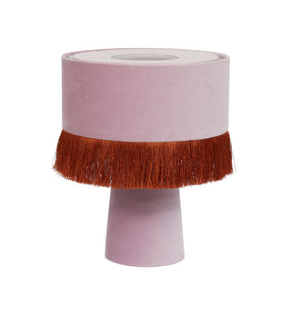 Brady Table Lamp In Lilac - Fenton & Fenton