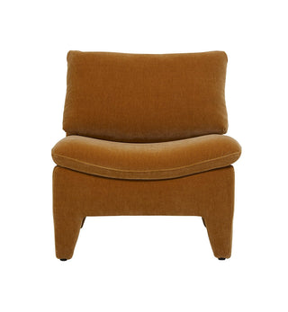 Chill Chair in Toffee Velvet - Fenton & Fenton