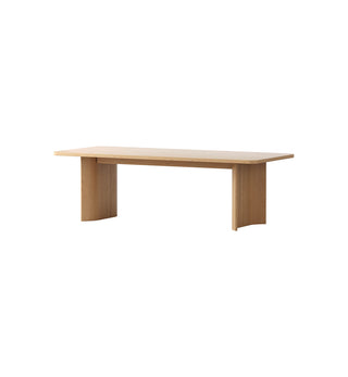 Chloe Dining Table in Oak Veneer - Fenton & Fenton