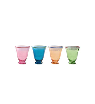 Cin Cin Rainbow Tumblers - Set of 4 - Fenton & Fenton