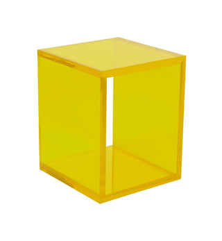 Daffodil Acrylic Cube - Fenton & Fenton