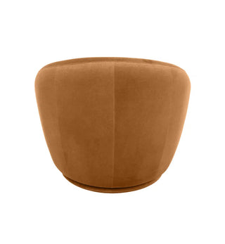 Donut Swivel Chair in Cinnamon - Fenton & Fenton