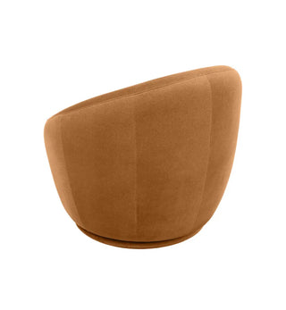 Donut Swivel Chair in Cinnamon - Fenton & Fenton