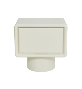 Wilma Bedside Table in Ivory - Fenton & Fenton