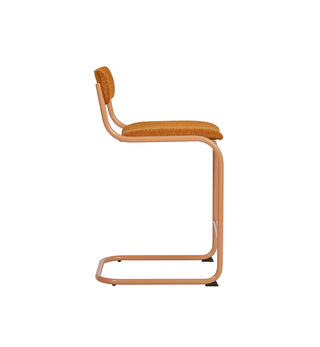 Strut Bar Stool In Caramel - Fenton & Fenton