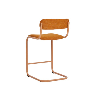 Strut Bar Stool In Caramel - Fenton & Fenton