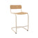 Strut Bar Stool In Ecru Veneer