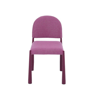 Lenny Dining Chair in Berry - Fenton & Fenton