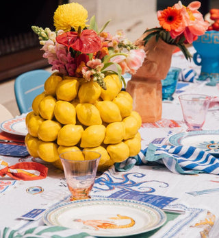 Limoncello Vase In Yellow - Fenton & Fenton