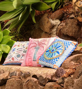 Outdoor Cushion in Evil Eye - Fenton & Fenton