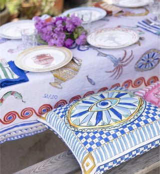 Outdoor Cushion in Evil Eye - Fenton & Fenton