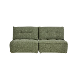 Roommate Sofa - 2 Piece Armless in Forest - Fenton & Fenton