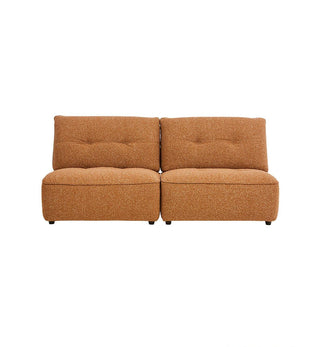 Roommate Sofa - 2 Piece Armless in Ginger - Fenton & Fenton