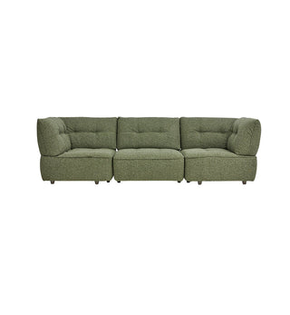 Roommate Sofa - 3 Piece with Corners in Forest - Fenton & Fenton