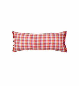 Cushion by Saheli Women - Check Bolster - Fenton & Fenton