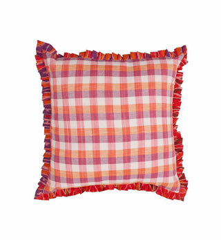 Cushion by Saheli Women - Check - Fenton & Fenton