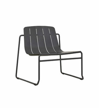 Slim Lounge Chair in Charcoal - Fenton & Fenton