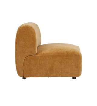 Sunday Sofa Armless Chair in Whisky - Fenton & Fenton