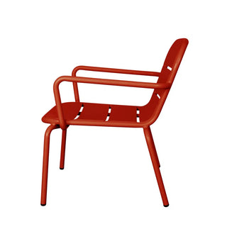 Sunnyside Lounge Chair In Chilli - Fenton & Fenton