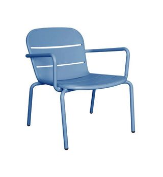 Sunnyside Lounge Chair In Sky - Fenton & Fenton