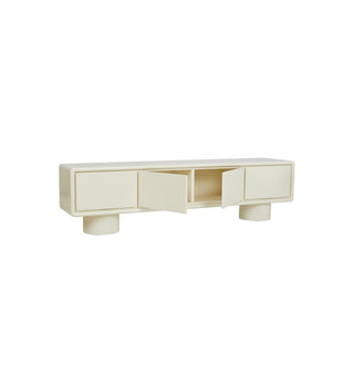 Wilma Low Sideboard in Ivory - Fenton & Fenton