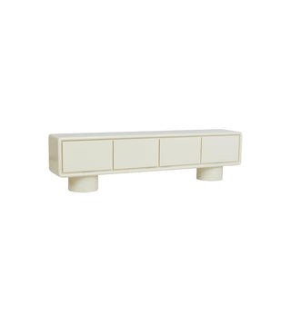 Wilma Low Sideboard in Ivory - Fenton & Fenton