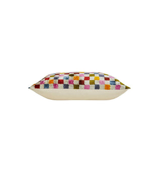 Zulta Cushion In Checkerboard Multi - Fenton & Fenton