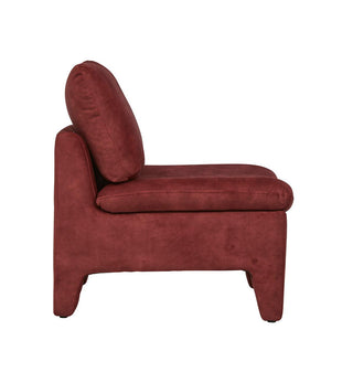 Chill Chair In Sangria Velvet - Fenton & Fenton