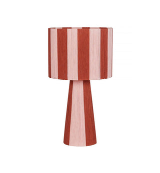 Cindy Table Lamp In Berry - Fenton & Fenton