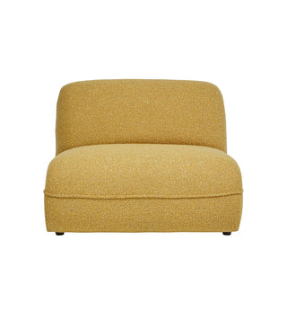 Homebody Sofa - Armless Chair in Saffron - Fenton & Fenton