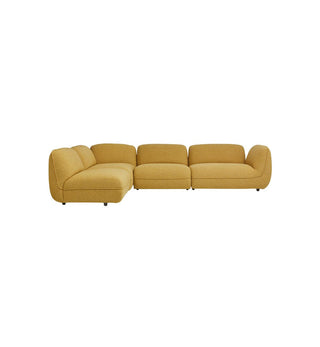 Homebody Sofa - L-shape LHF in Saffron - Fenton & Fenton