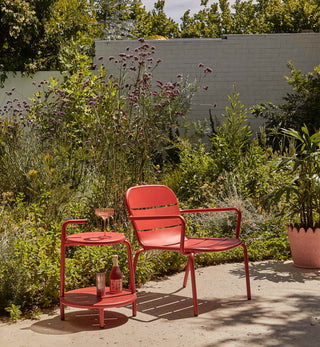 Sunnyside Side Table In Chilli - Fenton & Fenton