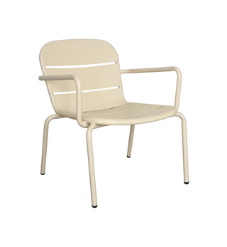 Sunnyside Lounge Chair In Ecru - Fenton & Fenton