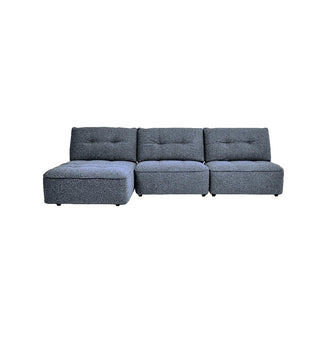 Roommate Sofa - 2 Piece + Chaise In Indigo - Fenton & Fenton