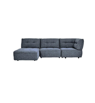 Roommate Sofa - 2 Piece With Corner + Chaise In Indigo - Fenton & Fenton