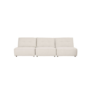 Roommate Sofa - 3 Piece Armless In Ecru - Fenton & Fenton