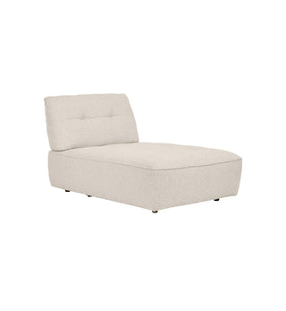 Roommate Sofa - 5 Piece L-shape + Chaise In Ecru - Fenton & Fenton