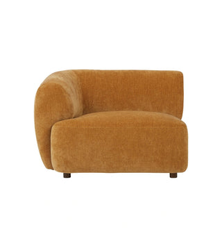 Sunday Sofa Chair with Arm - LHF in Whisky - Fenton & Fenton