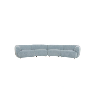 Sunday Sofa 4-seater in Powder Blue - Fenton & Fenton