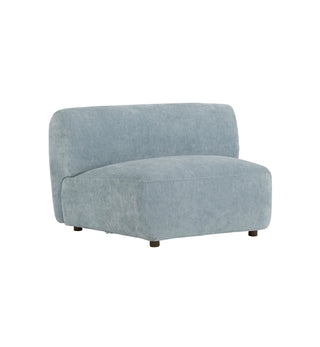 Sunday Sofa Armless Chair in Powder Blue - Fenton & Fenton