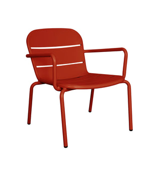 Sunnyside Lounge Chair In Chilli - Fenton & Fenton