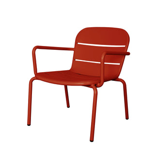 Sunnyside Lounge Chair In Chilli - Fenton & Fenton